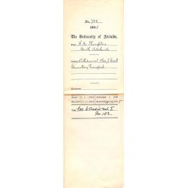 Withdrawal Olive J Scott Elementary Pianoforte