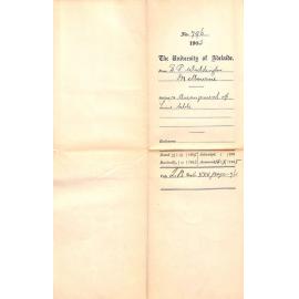 Arrangment of Time Table