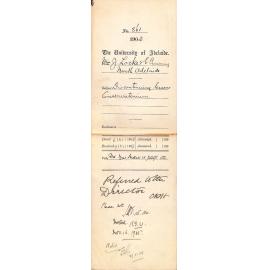 Discontinuing lesson at Conservatorium - Full Docket