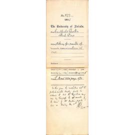 Asking for results of music examinations at once - Full Docket