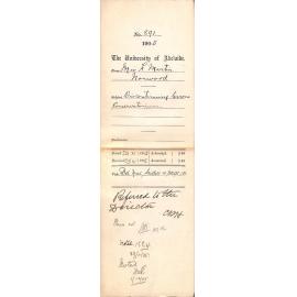 H Martin - Discontinuing lessons at the Conservatorium