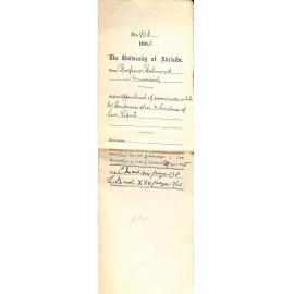 Appointment of examiner in late Mr Henderson's place and binding of law reports