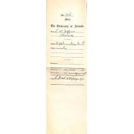 Supplementary MB examination