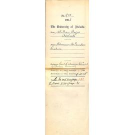 Admission Ad Eundem Gradum - Full Docket