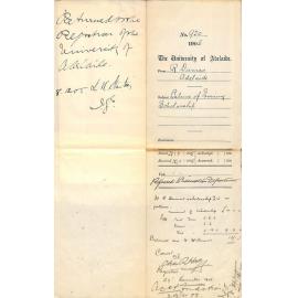 R Dumas - Balance of evening scholarship