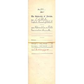 L W Stanton - Representative on Public Examinations Committee