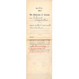 Re Complaint examination associated board