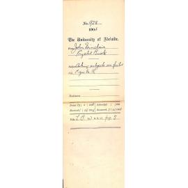 Asking subjects son failed in 1st year MB