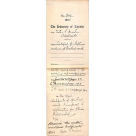 Qualified for Diploma Evidence of practical work