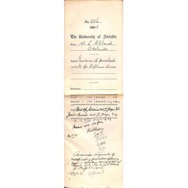 Evidence of practical work for Diploma course - Full Docket