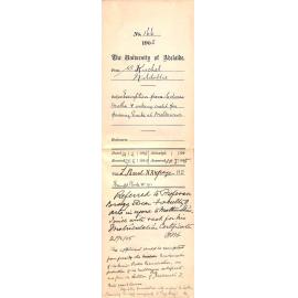 Exemption from lectures - Asking credit for passing Greek at Melbourne University