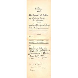 Exemption from lectures - Luke