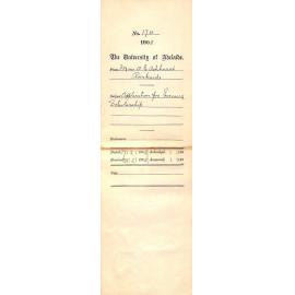 Application for Evening Scholarship - Ashhurst