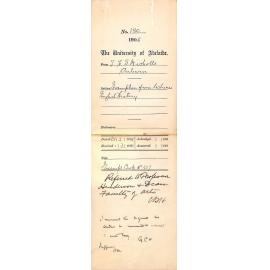 Exemption from lectures - Nicolle