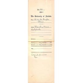 Requesting Music Certificates - Hooper