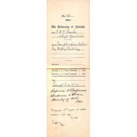 Exemption from lectures - Boerke