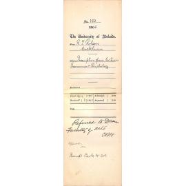 Exemption from lectures - Polson