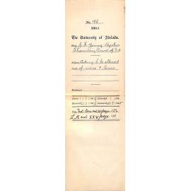 Asking to be allowed use of room and terms