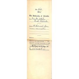 Withdrawal from music examination