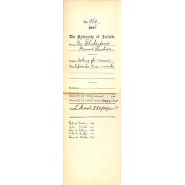 Asking for music certification and re marks