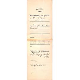 Exemption from lectures - Bosch