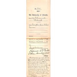 Exemption from lectures - Kummnick