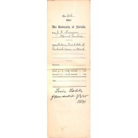 Asking time and date of Laws of Contract exam in March