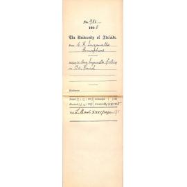 Dora Ingamells failing in BA French