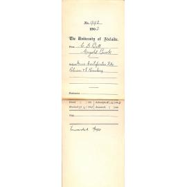 Music certification for S M Robinson and E Rosenberg - Full Docket