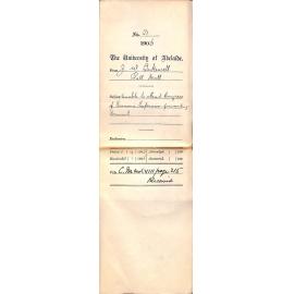 Forwarding documents from Economic Congress