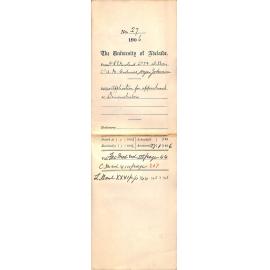 Applying for demonstrator vacancy