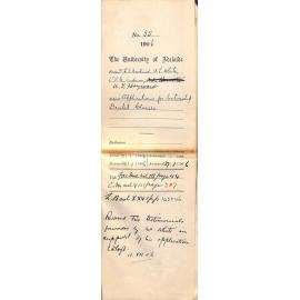 Applying for position of Lecturer in Dentistry