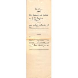 Asking for a University syllabus