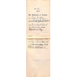 Receiving scholarships