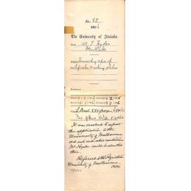 Forwarding copies of certificates and asking status - Full Docket