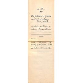 Asking for details about commencing at the Conservatorium