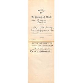 Forwarding cheques - letter from J Dolan - A Gower asking for lease