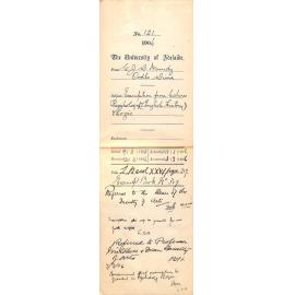 Applying for exemption in Psychology, English History and Logic