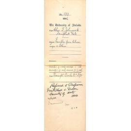 Exemption from lectures Logic and Ethics