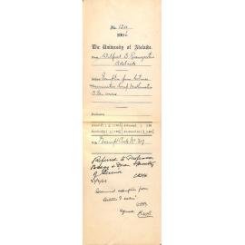 Exemption from lectures and Examination Compulsory Mathematics BSc Course