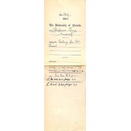 Salary for Mr Priest