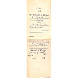 Exemption from lectures English Literature