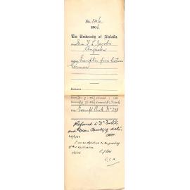 Exemption from lectures German