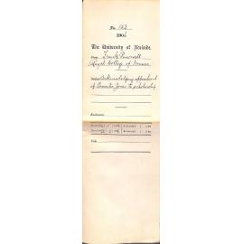 Acknowledging appointment of Brewster Jones to Scholarship