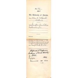 Exemption from lectures Mathematics Part I