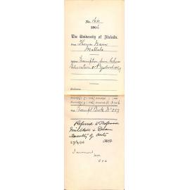 Exemption from lectures Education and Psychology