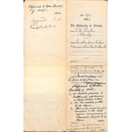 Exemption from Lectures and Examinations Pure Mathematics