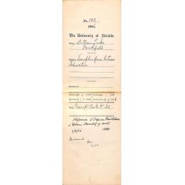 Exemption from lectures Education