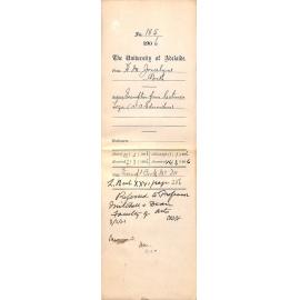 Exemption from lectures logic - W A Edmondson