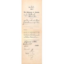 Son Samuel Kollosche will not attend Conservatorium half of First Term